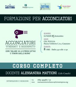 Acconciatori stressati e soddisfatt