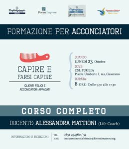 FORMAZIONE PER ACCONCIATORI