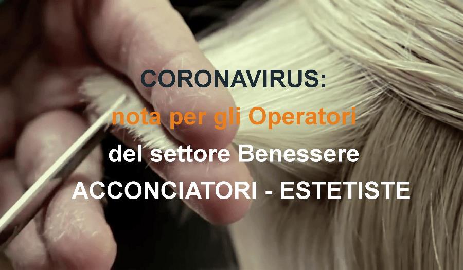 coronavirus categoria benessere