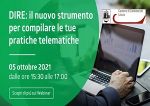 DIRE CAMERA DI COMMERCIO